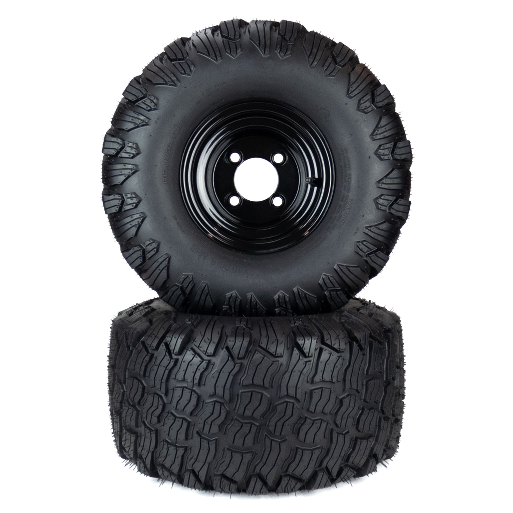 2) Reaper Turf Tire Assemblies 20x10.00-8 Fits Gravely Ariens ZT