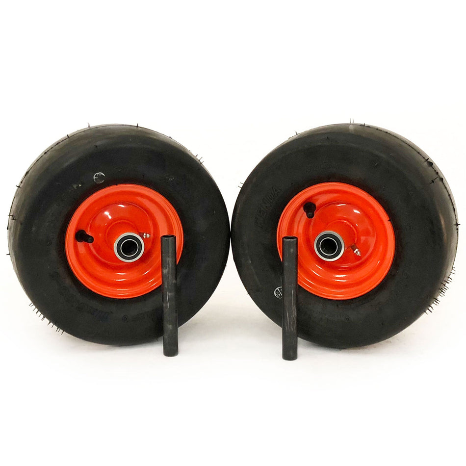 (2) Pneumatic Tire Assemblies 11x6.00-5 Fits Bad Boy MZ Magnum 022-8049-00