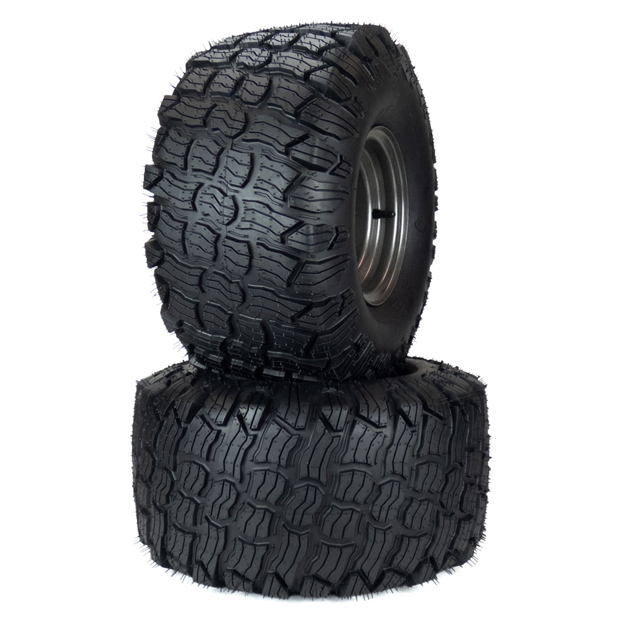 2) Reaper Turf Tire Assemblies 20x10.00-8 Fits Gravely ZTX 52