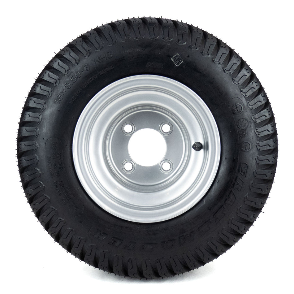 (1) Turf Tire Assembly 18x8.50-8 Fits Hustler Raptor 42" 52" 604013