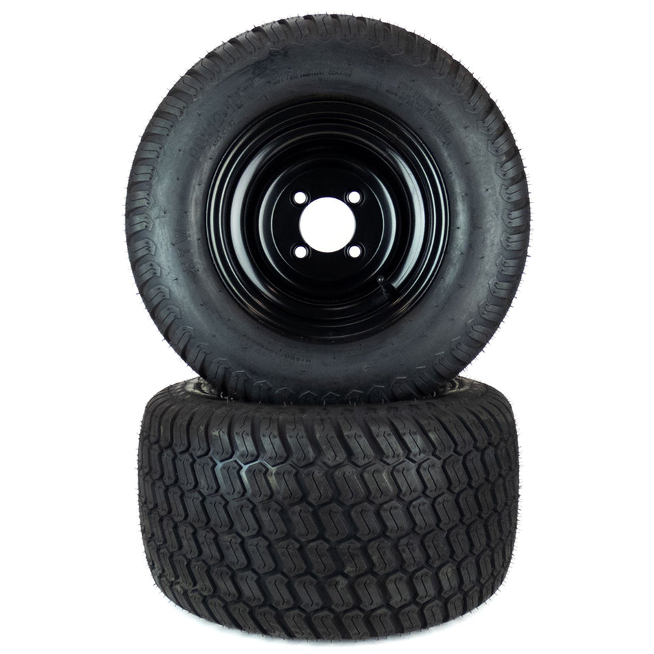 (2) Turf Tire Assemblies 20x12.00-10 Fits Hustler Raptor XD 54" 60" 601349 601347