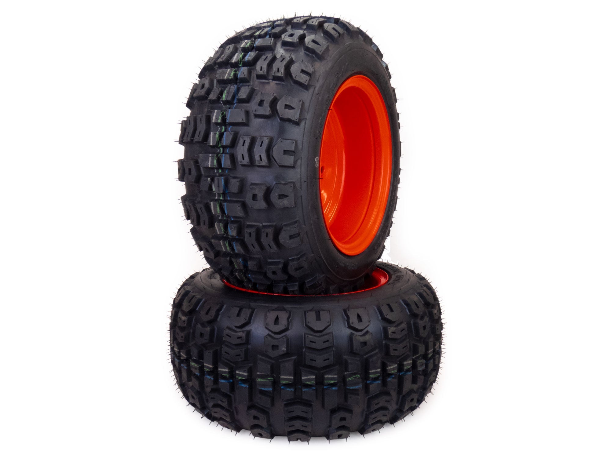 2) All Terrain Tire Assemblies 18x8.50-10 Fits Kioti CS2210 CS2510