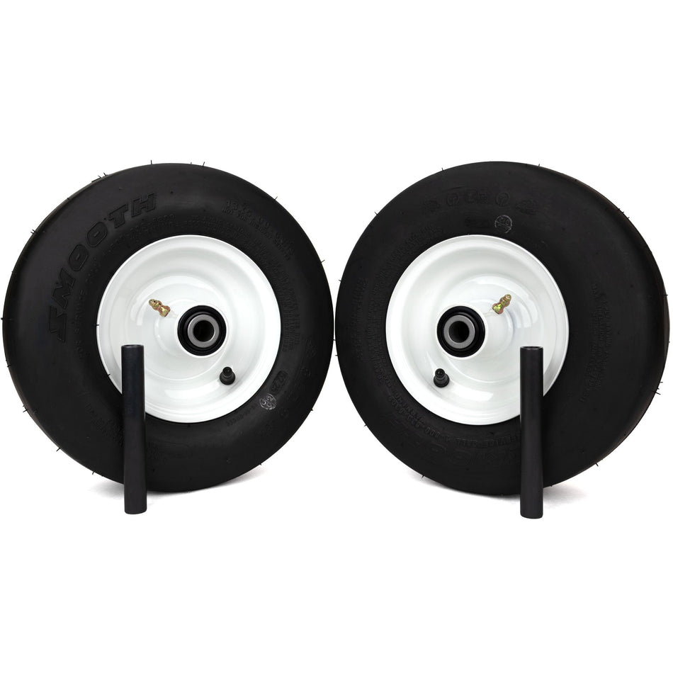 (2) Pneumatic Tire Assemblies 13x5.00-6 Compatible with Worldlawn Cobra 48" 52" 60" 5202001 5202039