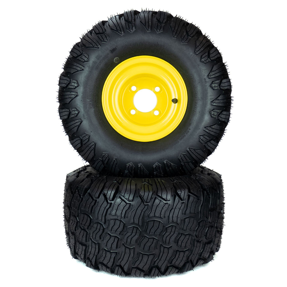 (2) Reaper Turf Tire Assemblies 20x10.00-8 Fits John Deere ZTrak UC30772 UC29111