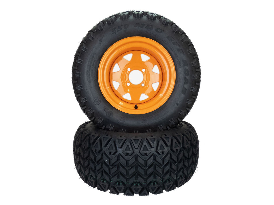 (2) All Terrain Tire Assemblies 23x10.50-12 Fits Scag Cougar Tiger Cub 52" 482413