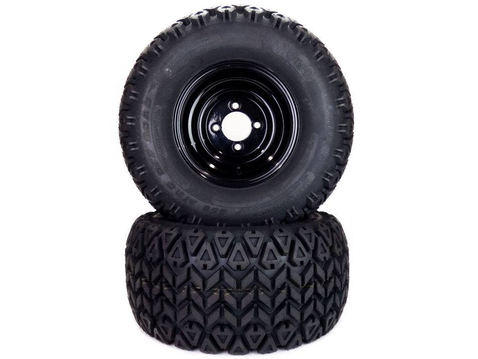 (2) All Terrain Tire Assemblies 22x11.00-10 Fits Bad Boy ZT Elite Models 022-2014-00