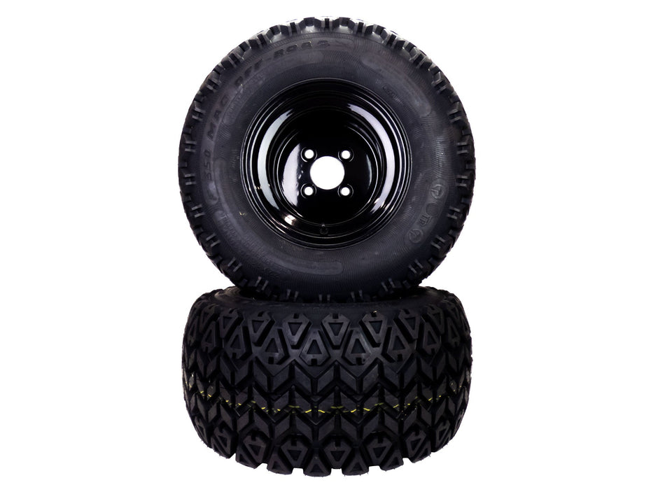 (2) All Terrain Tire Assemblies 22x11.00-10 Fits Gravely Ariens HD ZX Apex Zenith 52" 60" 79110700