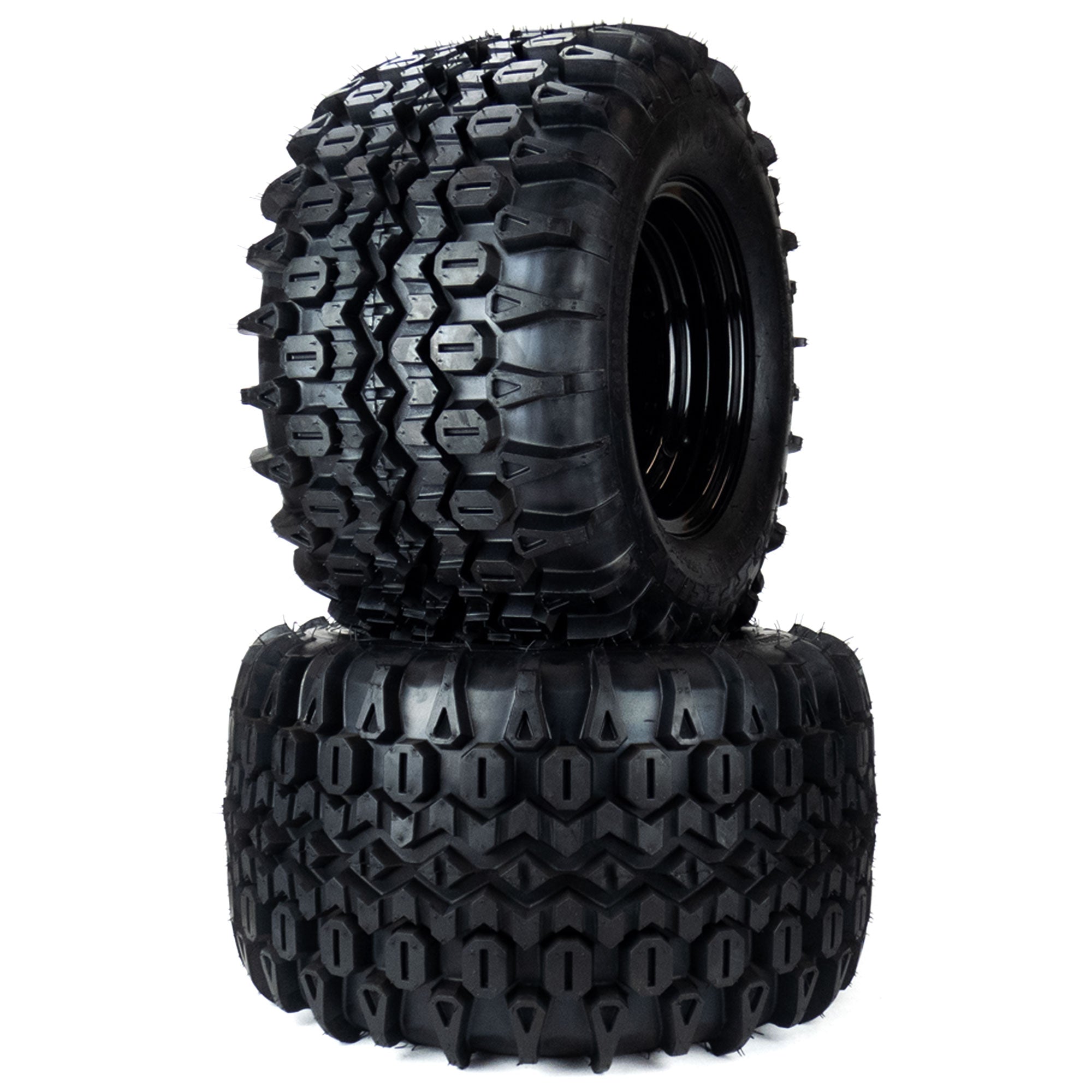 2) Aggressive Tire Assemblies 20x12.00-10 Fits Cub Cadet ZT2 50