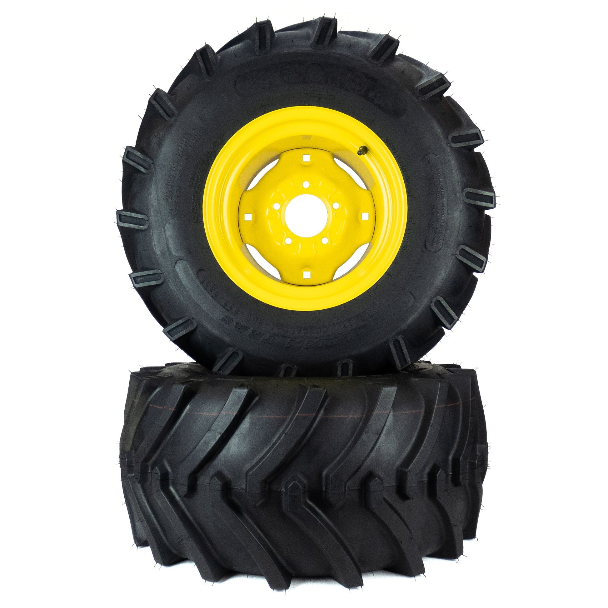 peg perego gator tires 2) Aggressive Tire Assemblies 26x12.00-12 Fits John Deere TCU20390 M1 – NoAir Products