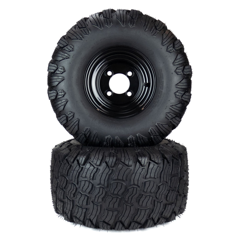 (2) Reaper Turf Tire Assemblies 20x10.00-8 Fits Wright Stander X 48" 52" 61" 72410045