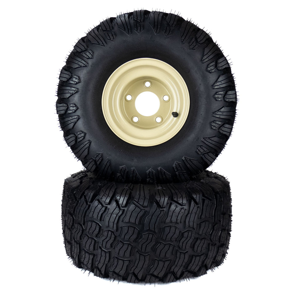 (2) Reaper Turf Tire Assemblies 20x10.00-8 Fits Grasshopper 618 Series 483921