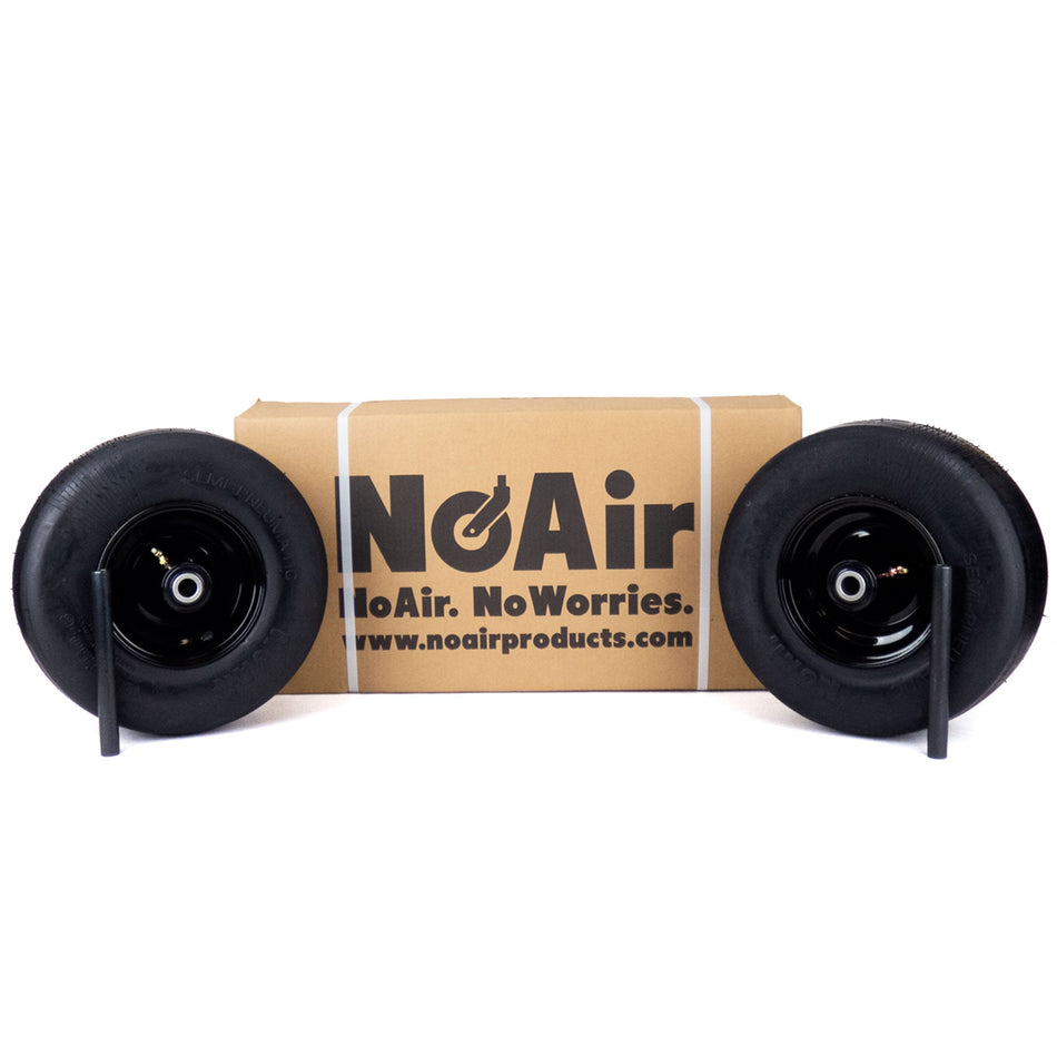 NoAir® (2) Flat Free Tire Assemblies 13x6.50-6 Fits Ferris IS6200 ISX2200 IS2600Z ISX3300 5109035