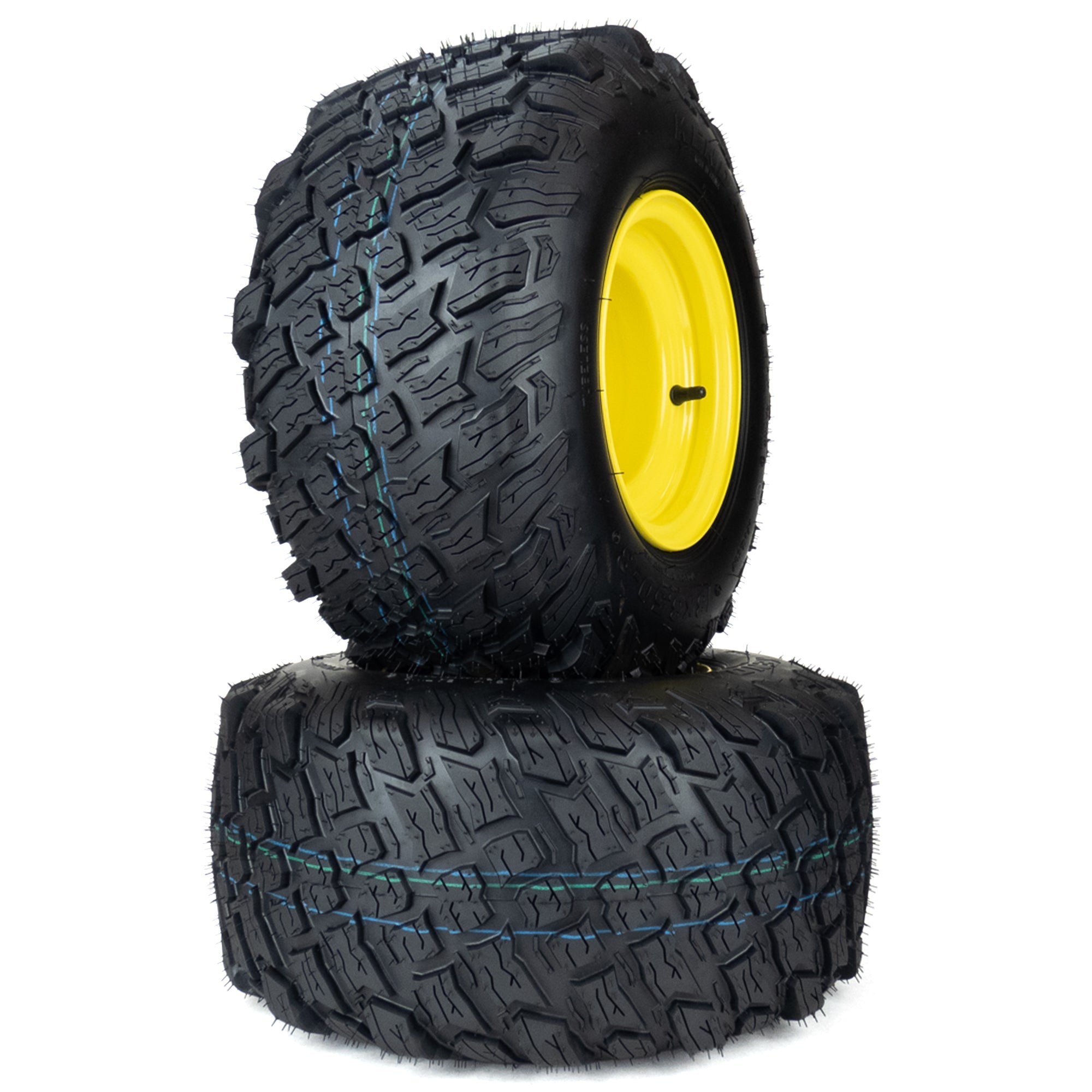 2) Reaper Turf Tire Assemblies 18x8.50-8 Fits John Deere ZTrak