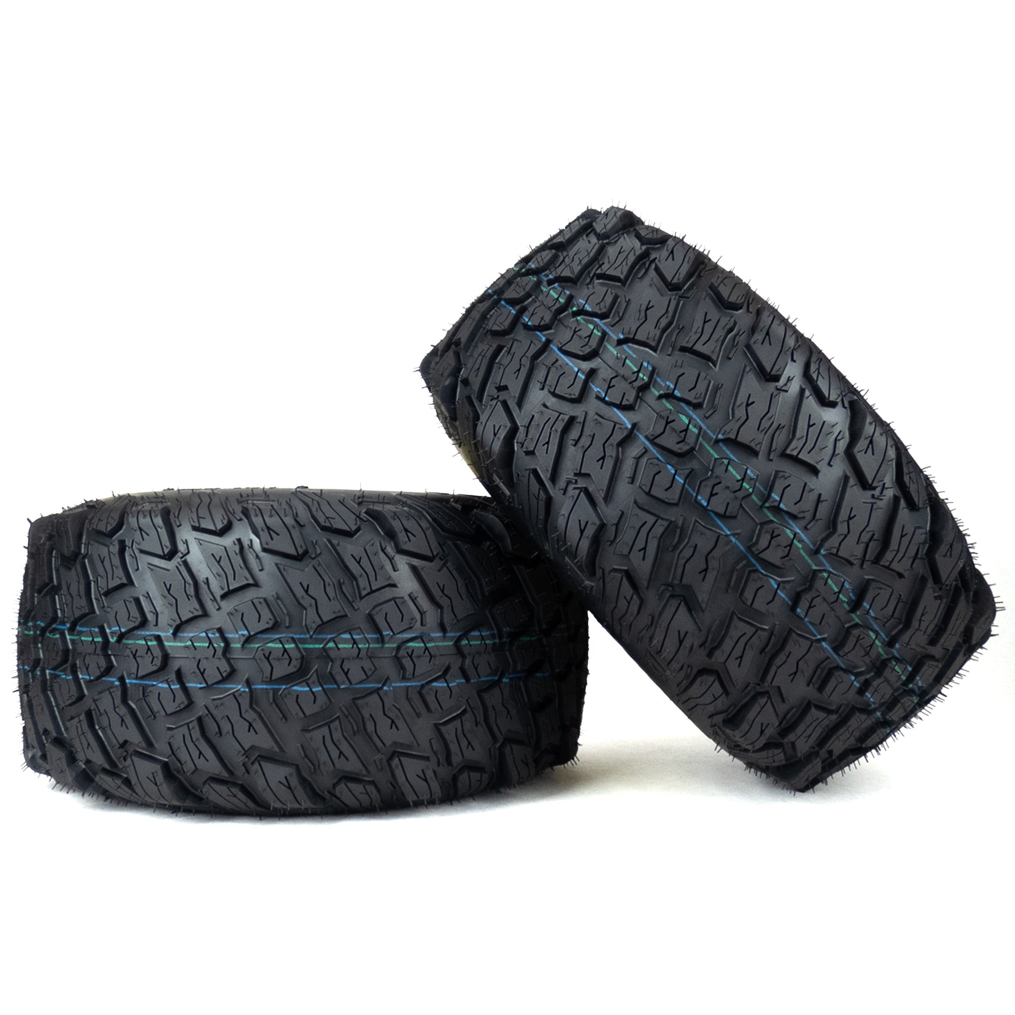 2) Reaper Turf Tire Assemblies 18x8.50-8 Fits John Deere ZTrak