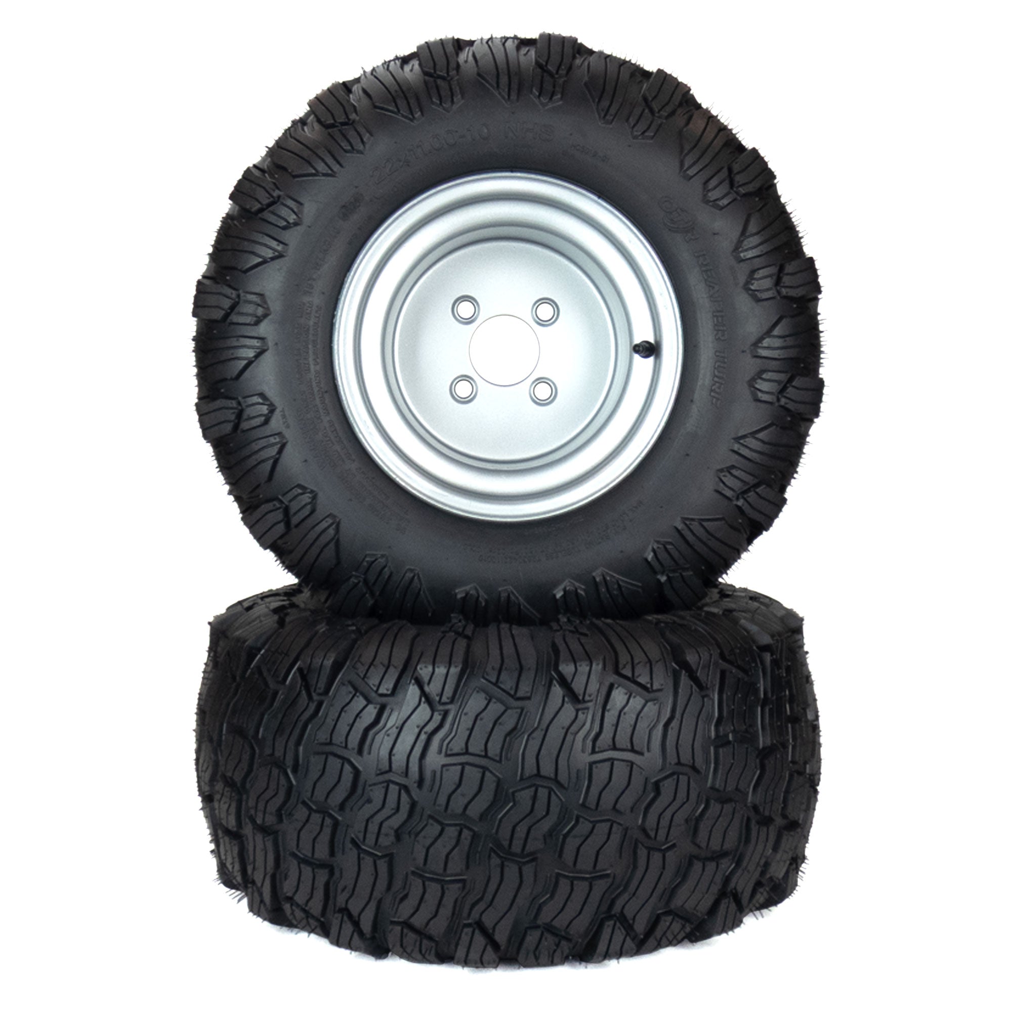 Rpr Raptor (2) Reaper Turf Tire Assemblies 22x11.00-10 Fits Hustler Raptor SDX 54 ...