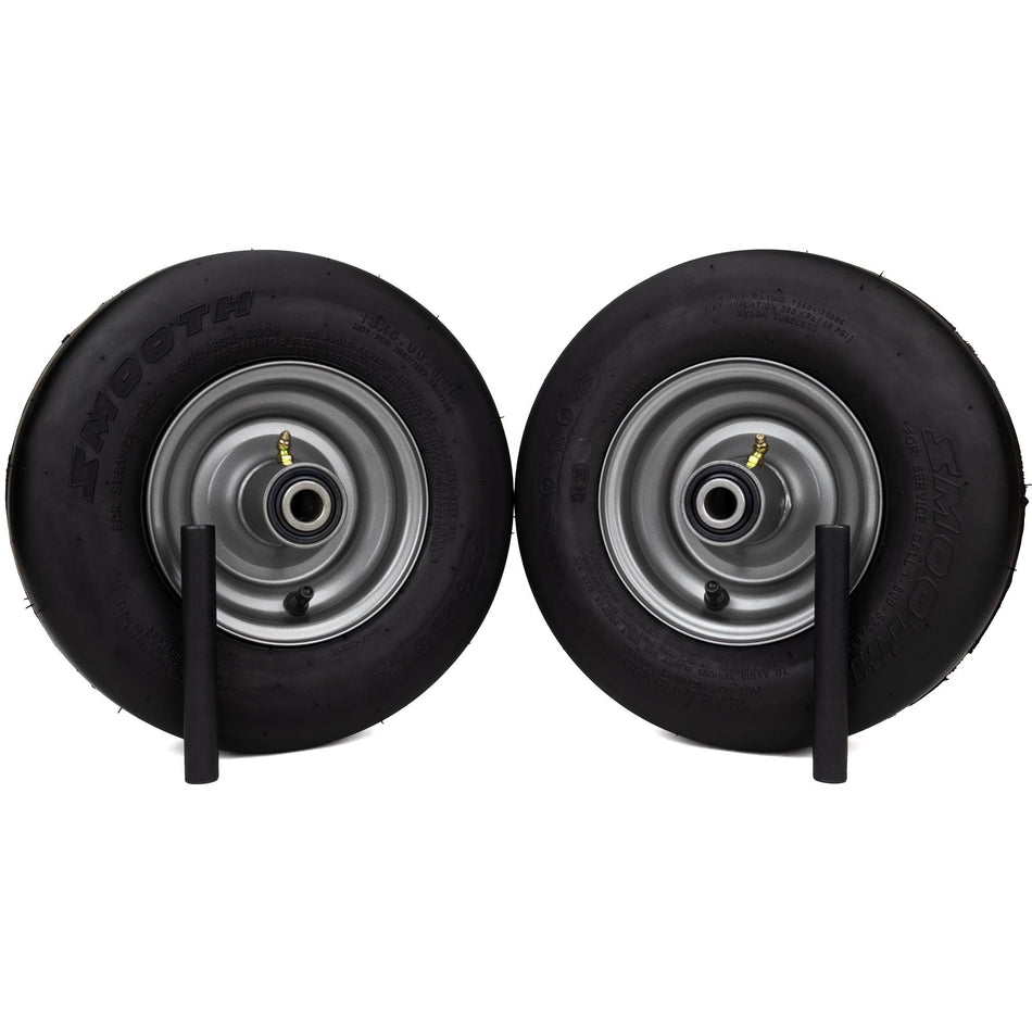 (2) Pneumatic Tire Assemblies 13x5.00-6 Compatible with Gravely Pro Turn Compact Pro 34 Compact Pro 44 and ZT HD 07101111