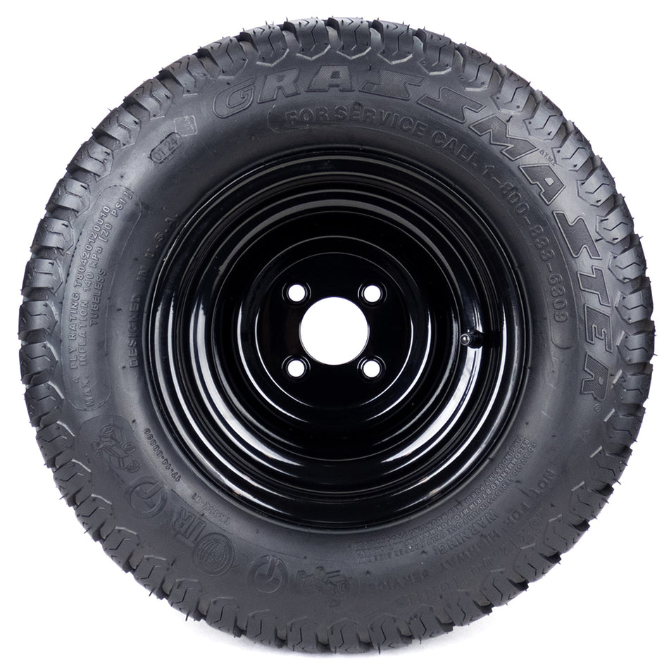 (1) Turf Tire Assembly 20x12.00-10 Fits Hustler Raptor XD 54" 60" 601349 601347