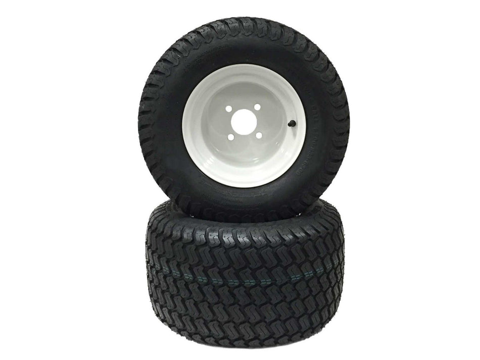 (2) Turf Tire Assemblies 20x12.00-10 Fits Country Clipper Boulevard 54" 60" D3787