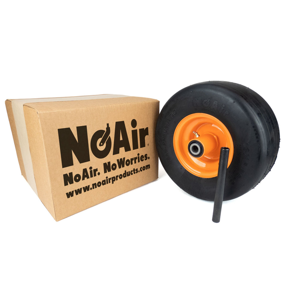 NoAir® (1) Scag Flat Free Wheel Assembly 13x6.50-6 Turf Tiger 482504 483050 9278