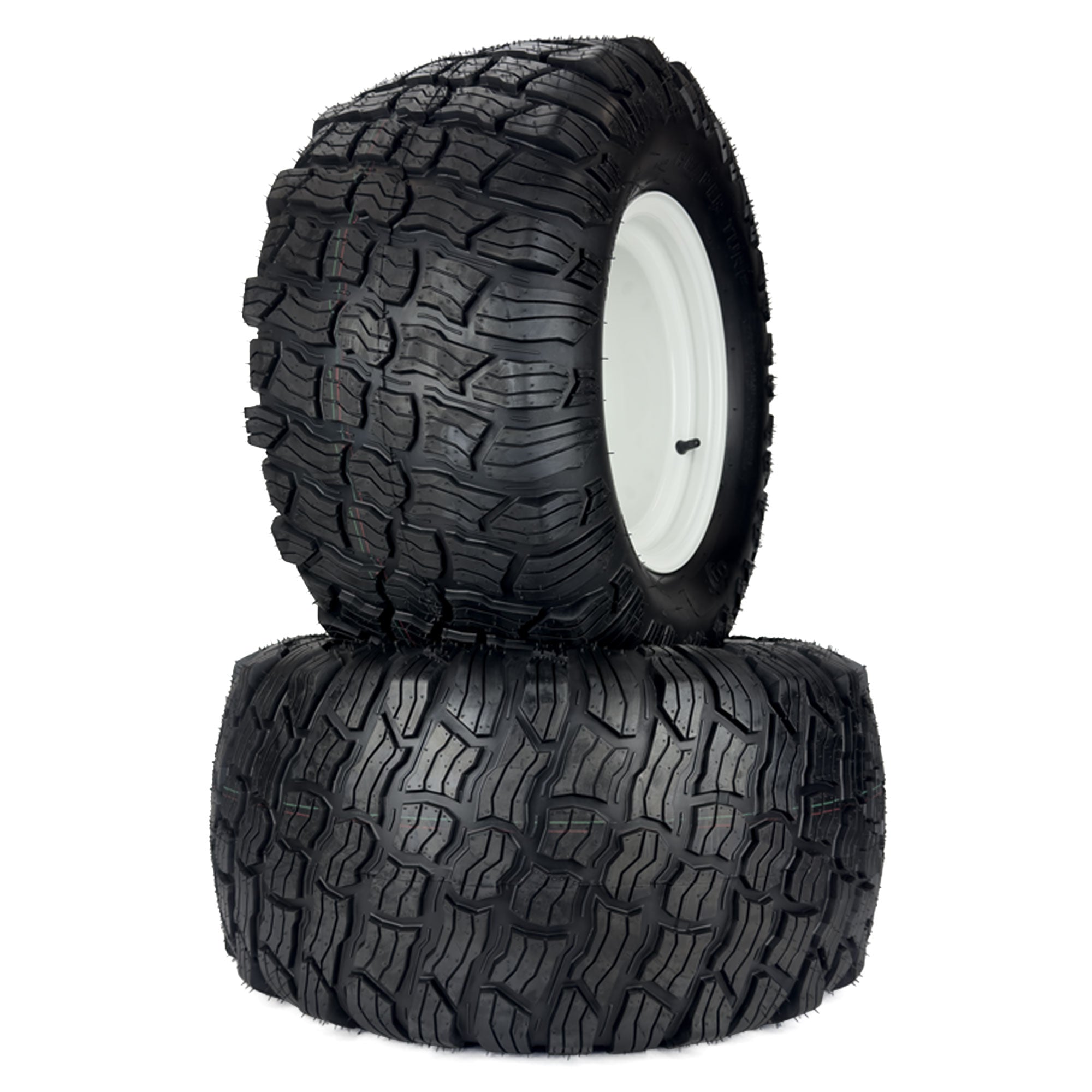 2) Reaper Turf Tire Assemblies 24x12.00-12 Fits Exmark Toro Lazer