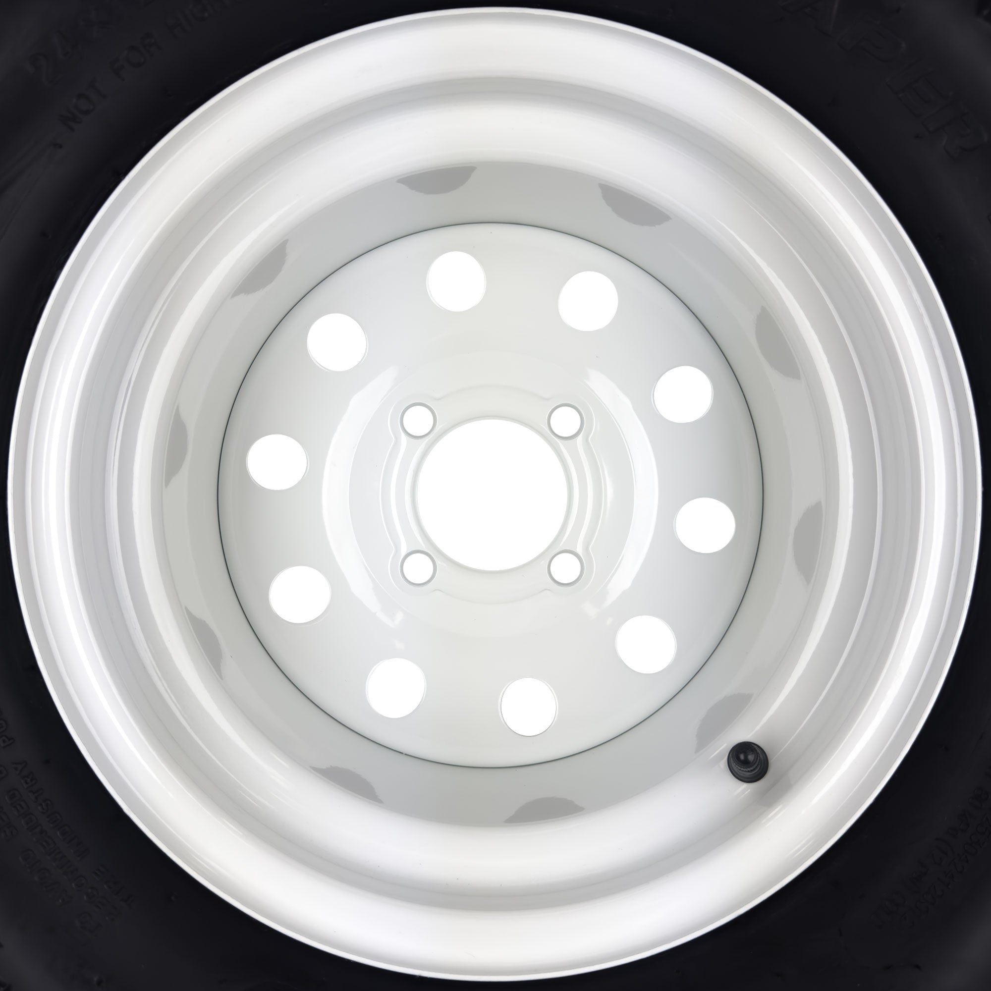 2) Reaper Turf Tire Assemblies 24x12.00-12 Fits Exmark Toro Lazer