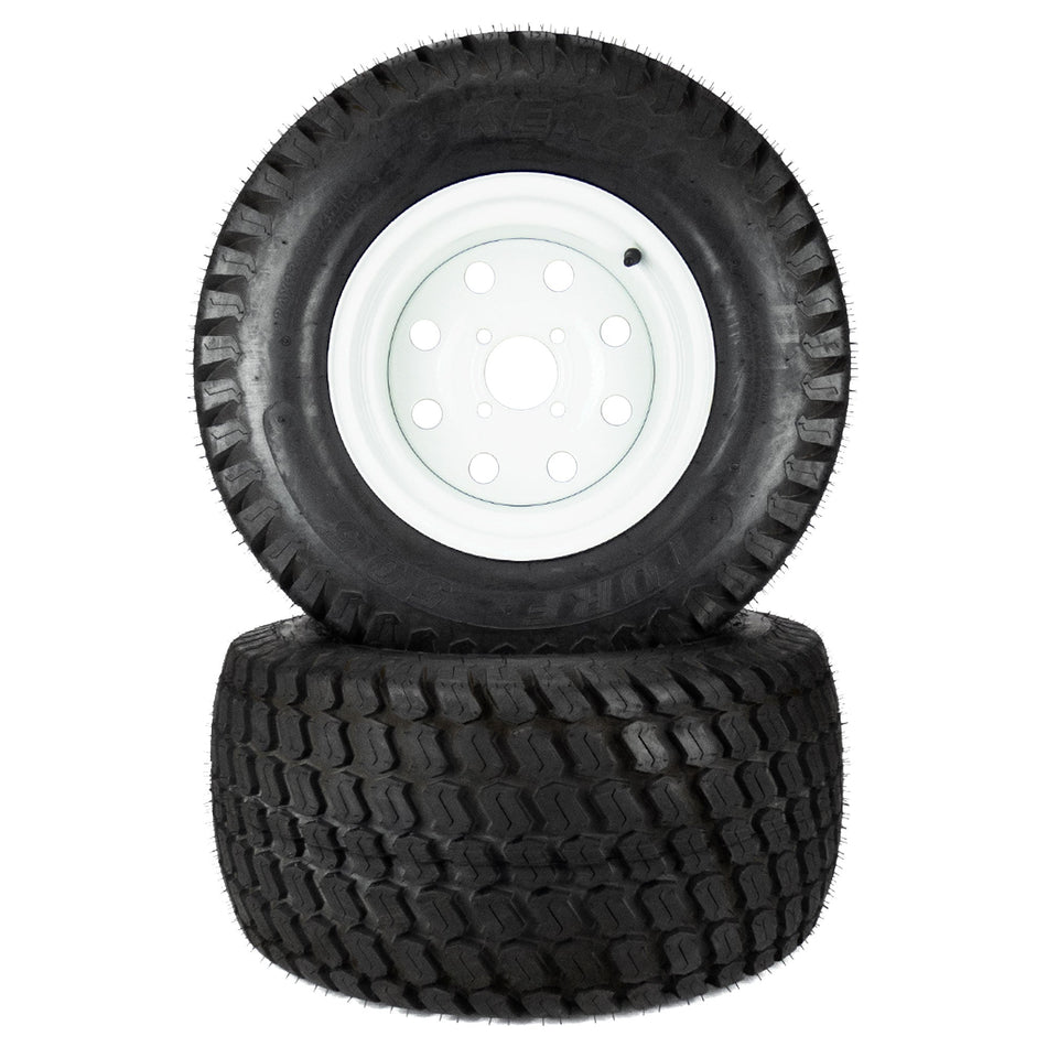 (2) K505 Super Turf Tire Assemblies 24x12.00-12 Fits Toro Exmark 109-8972 109-3156