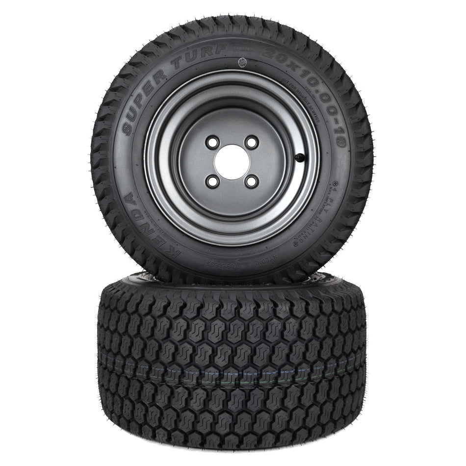 WideStance Turf Tire Assemblies 20x10.00-10 Gravely Compact Pro 44 07101310