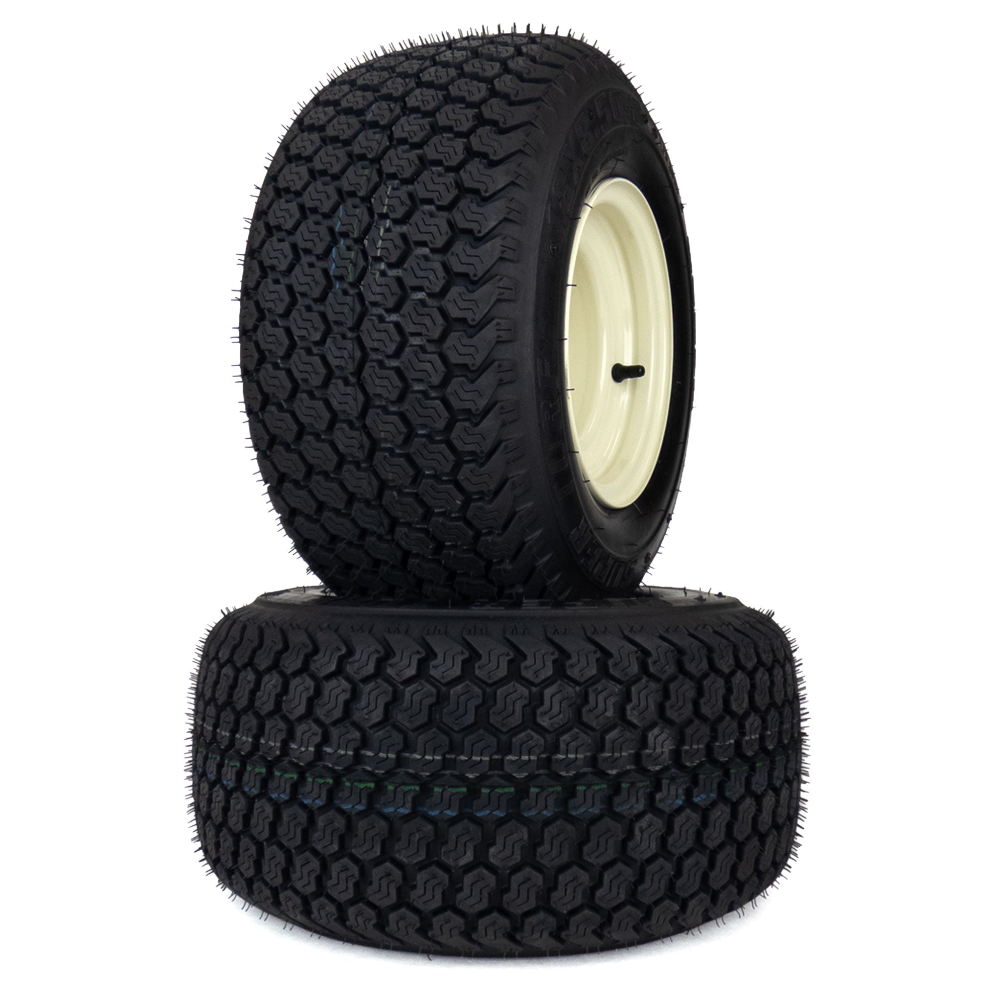 2) Super Turf Tire Assemblies 18x8.50-8 Fits Cub Cadet RZT 42