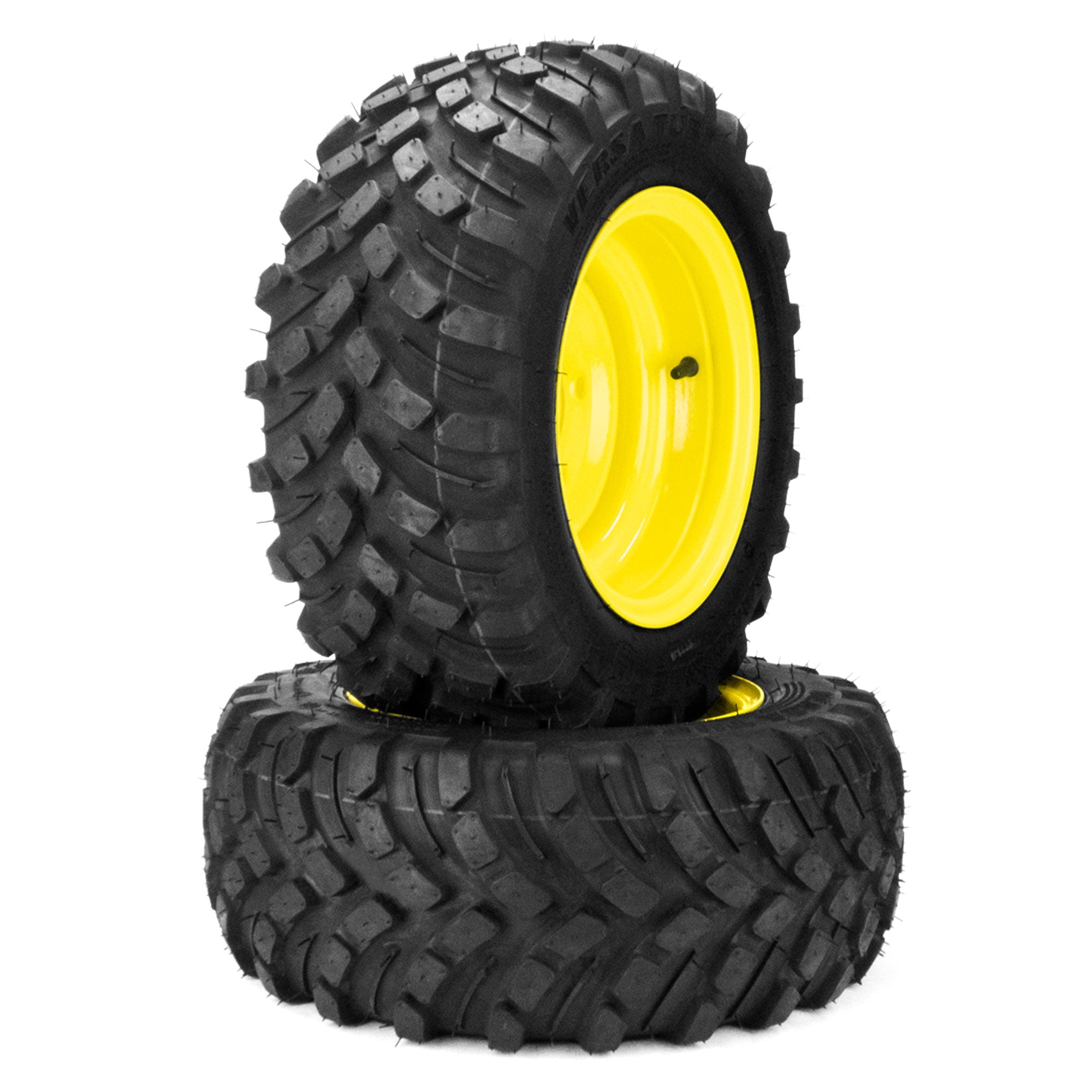 2) Versa Turf Tire Assemblies 18x8.50-10 Fits John Deere 1023E