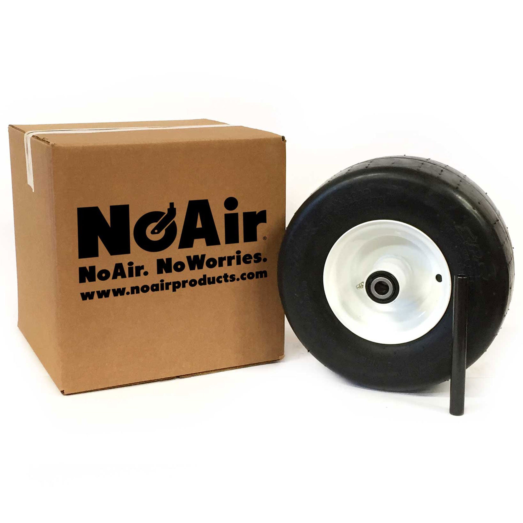 NoAir® (1) Flat Free Tire Assembly 13x6.50-6 Fits Exmark